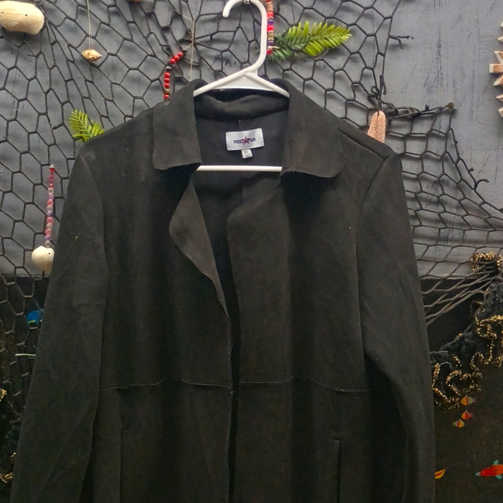 Black swade jacket